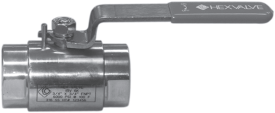 Hex Valve Instrument Grade Ball Valve, IBV Series